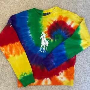 Ralph Lauren US Open tie-dye sweater - size xs